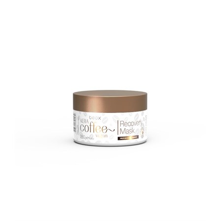 Beox Kit KeraCoffee Vegan Recovery Shampoo + Mask + Conditioner Ristrutturante  e Riparatore in Kit
