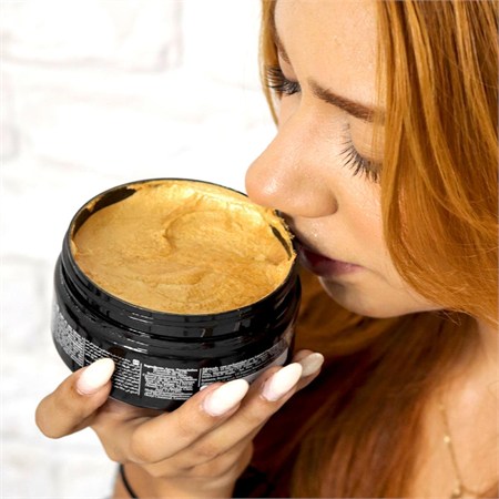 Beox Luminous Royal Gold 24K Mask 240g Maschera Nutriente Intensiva Lucidante in Capelli