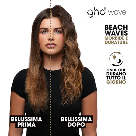 ghd Wave Professional Triple Barrel Waver Piastra Onde Morbide e Voluminose in Accessori