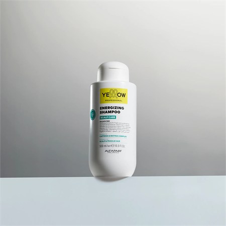 Alfaparf Yellow Yellow Scalp Care Energizing Shampoo 500ml Shampoo fortificante Anti Caduta in Capelli