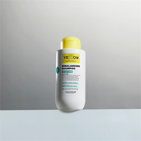 Alfaparf Yellow Yellow Scalp Care Rebalancing Shampoo 500ml Shampoo Riequilibrante Cute Grassa in Capelli
