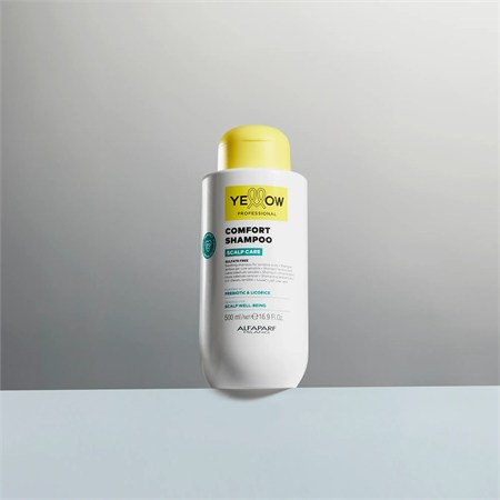 Alfaparf Yellow Yellow Scalp Care Comfort Shampoo 500ml Shampoo Calmante Lenitivo Cute Sensibile in Capelli