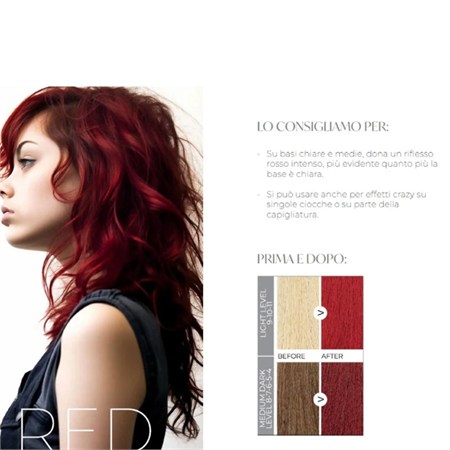 Puring Conditioning Color Mask Rosso 200ml in Capelli