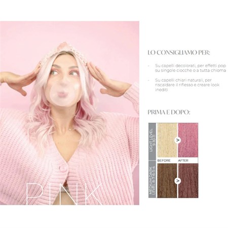 Puring Conditioning Color Mask Rosa 200ml in Capelli