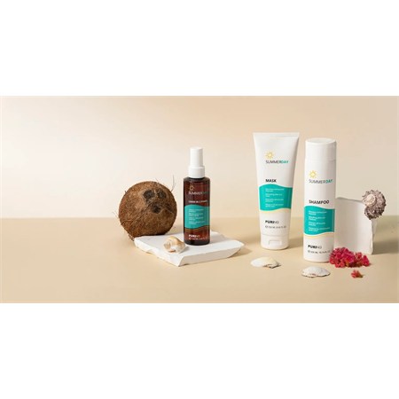 Puring Kit Summerday Shampo 300ml + Mask 250ml in Kit
