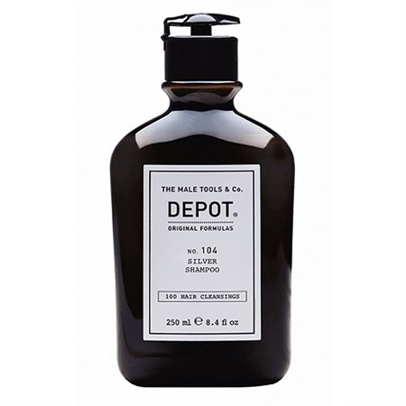 Depot 104 Silver Shampoo 250ml in Barber Shop