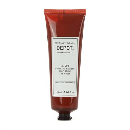 Depot 404 Soothing Shaving Soap Cream 125ml in Barber Shop