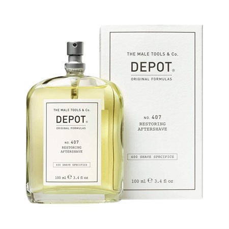 Depot 407 Restoring Aftershave 100ml in Barber Shop