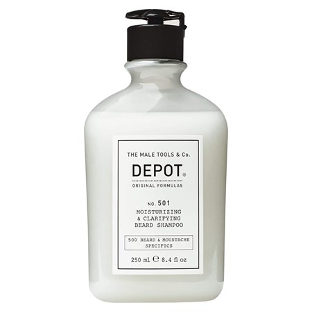 Depot 501 Moisturizing & Clarifying Beard Shampoo 250ml in Barber Shop