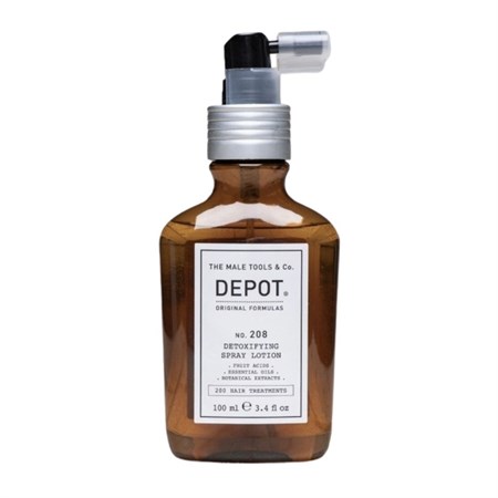 Depot 208 Detoxifying Spray Lotion 125ml in Barber Shop