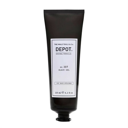 Depot 307 Black Gel 125ml in Barber Shop