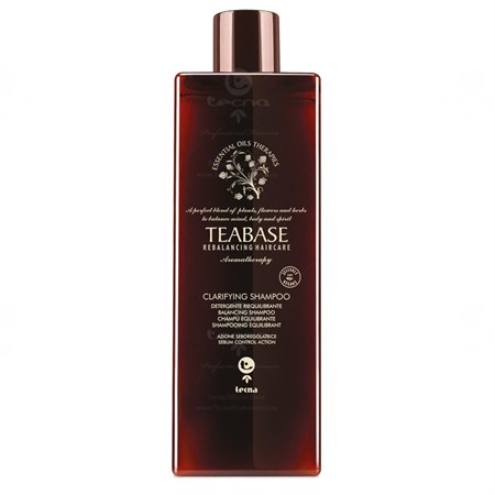 Tecna Teabase Aromatherapy Clarifying Shampoo 500ml Shampoo Purificante Per Cute Grassa in Capelli