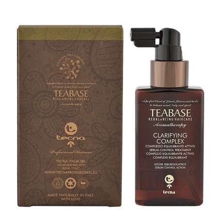 Tecna Teabase Aromatherapy Clarifying Complex 100ml Lozione Purificante Per Cute Grassa in Capelli