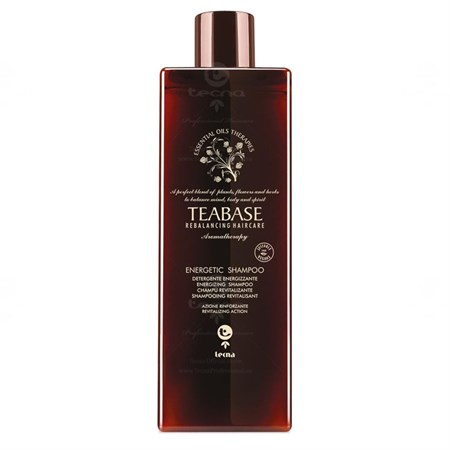 Tecna Teabase Aromatherapy Energetic Shampoo 500ml Shampoo Anticaduta in Capelli