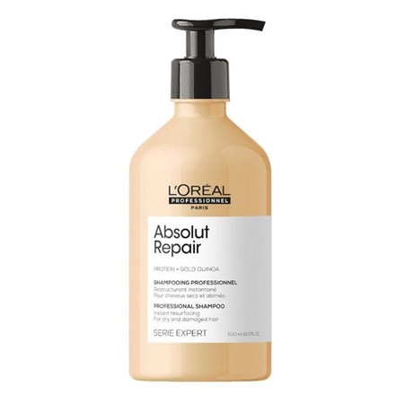 absolut repair gold quinoa protein shampoo capelli danneggiati 500ml