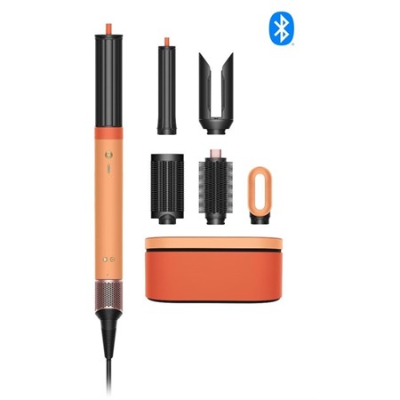 airwrap coanda 2x multistyler e asciugacapelli per capelli lisci e ondulati rosa ceramic apricot topaz