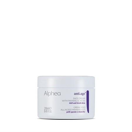 alphea anti age crema viso allacido mandelico 250ml