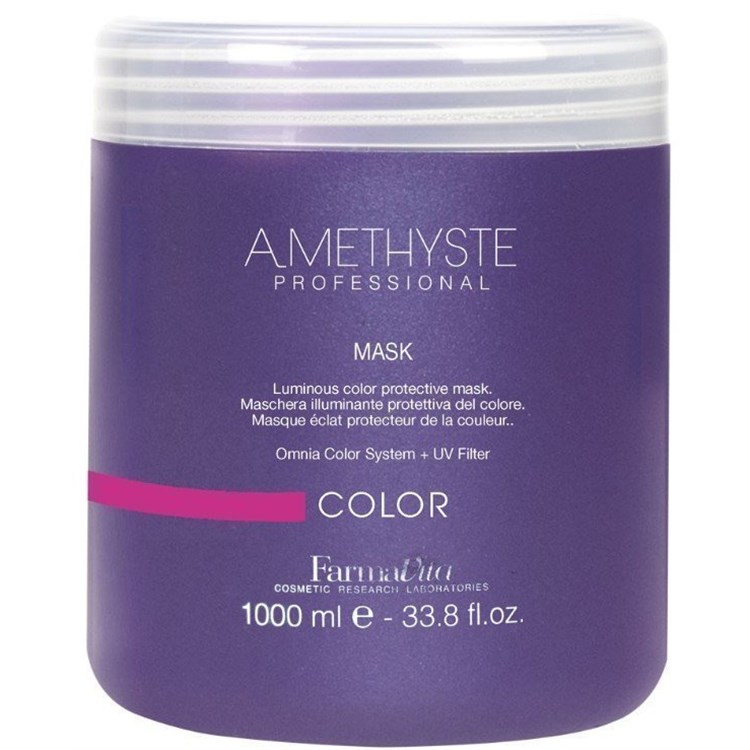 FarmaVita FarmaVita Amethyste Color Mask 1000 ml - Maschera illuminante protettiva del colore