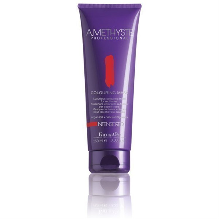 FarmaVita FarmaVita Amethyste Colouring Mask Red 250 ml - Maschera Colorata Rossa