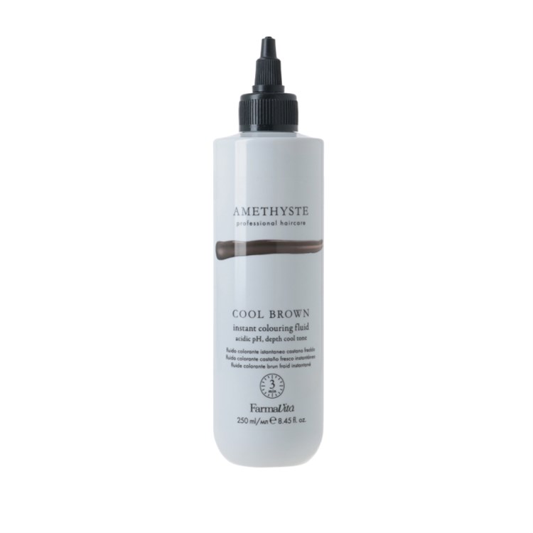 FarmaVita FarmaVita Amethyste Cool Brown Instant Colouring Fluid Acidic pH 250ml