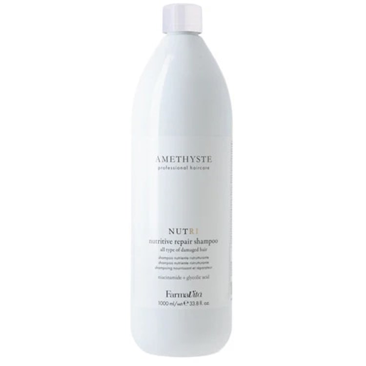 FarmaVita FarmaVita Amethyste Nutri Nutritive Repair Shampoo per Capelli Danneggiati 1000ml