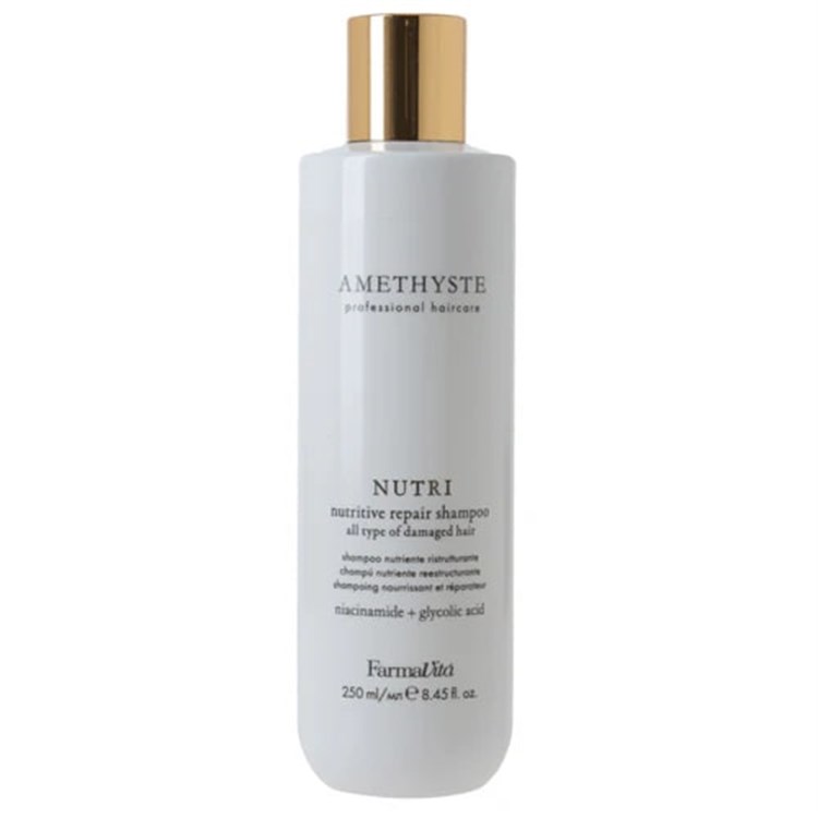 FarmaVita FarmaVita Amethyste Nutri Nutritive Repair Shampoo per Capelli Danneggiati 250ml