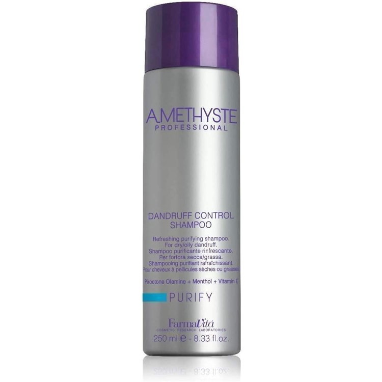 FarmaVita FarmaVita Amethyste Purify Dandruff Control Shampoo 250ml - Shampoo Anti Forfora