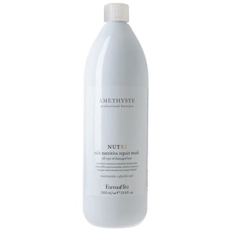 FarmaVita FarmaVita Amethyste Rich Nutritive Repair Mask per Capelli Danneggiati 1000ml