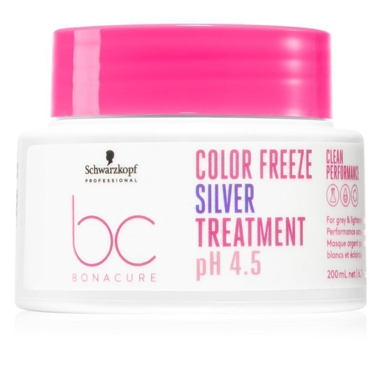 SCHWARZKOPF SCHWARZKOPF BC Bonacure Color Freeze Silver - Maschera Antigiallo 200ml