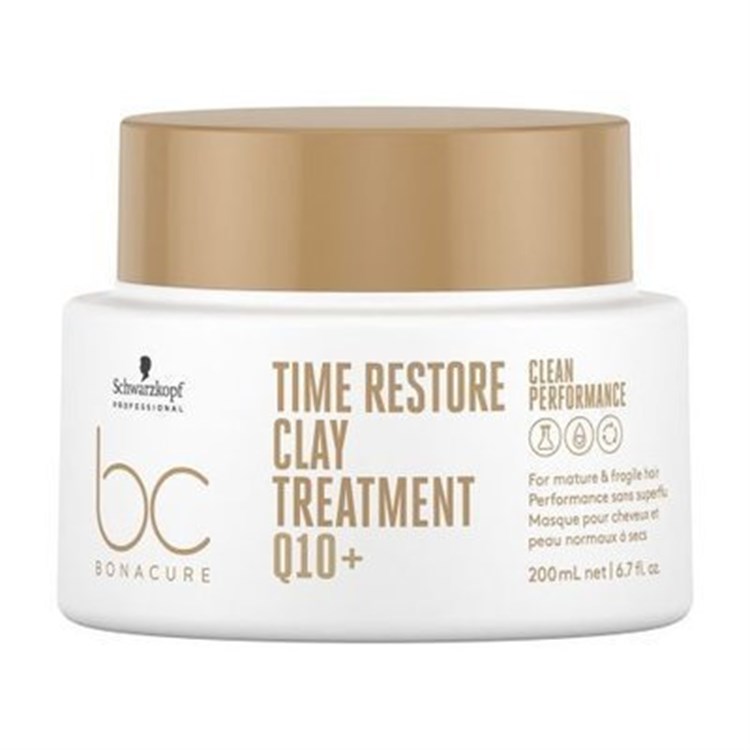 SCHWARZKOPF SCHWARZKOPF BC Bonacure Time Restore Q10 - Trattamento all'argilla 200 ml