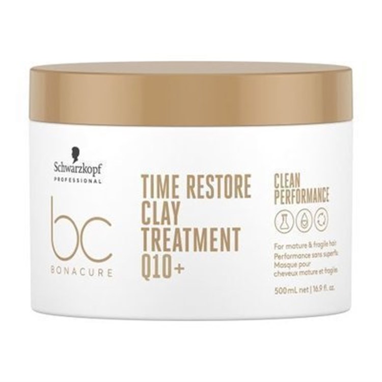 SCHWARZKOPF SCHWARZKOPF BC Bonacure Time Restore Q10 - Trattamento all'argilla 500 ml