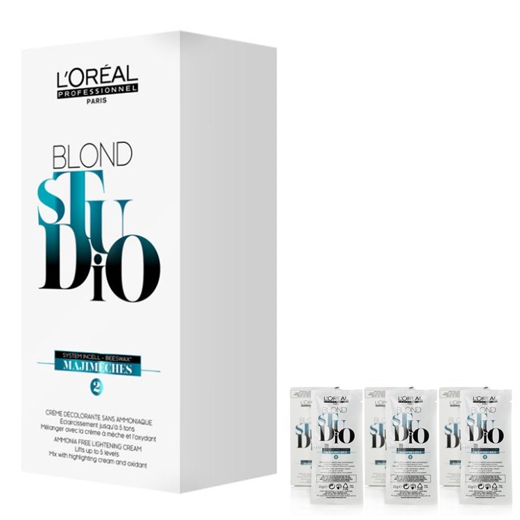 L'Oreal L'Oreal Blond Studio Majimeches - Crema schiarente senza ammoniaca 6x25gr