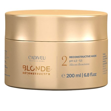 blonde reconstructor reconstructive mask ph 45 55 n2 200ml maschera ristrutturante capelli biondi