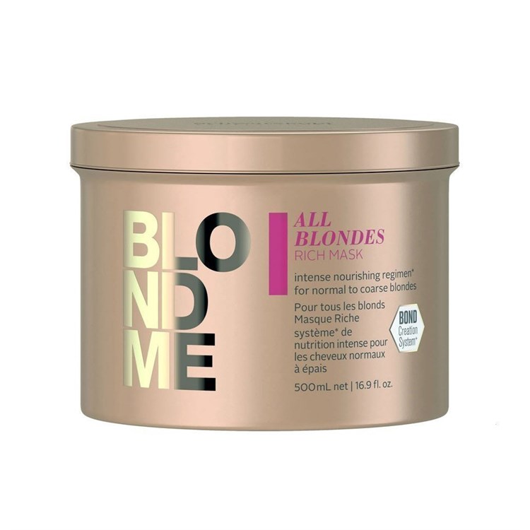 SCHWARZKOPF SCHWARZKOPF BlondMe All Blondes Rich Mask 500ml