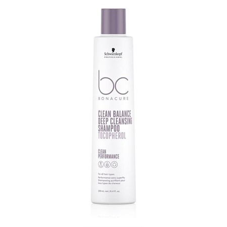 Bonacure Clean Balance Tocopherol Deep Cleansing - Shampoo Purificante 250ml