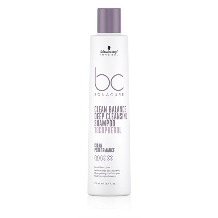 SCHWARZKOPF SCHWARZKOPF Bonacure Clean Balance Tocopherol Deep Cleansing - Shampoo Purificante 250ml