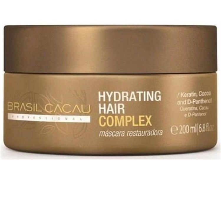 Brasil Cacau Brasil Cacau Hydrating Hair Complex 200ml Maschera Idratante Per Capelli Crespi