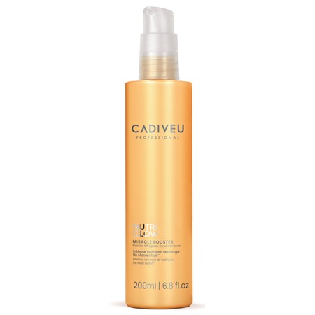 Nutri Glow Miracle Booster 200ml Trattamento Anticrespo Riparatore Doppie Punte