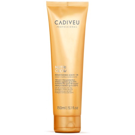 Nutri Glow Nourishing Leave-In 150ml Crema Senza Risciacquo Anticrespo Nutritiva Condizionante