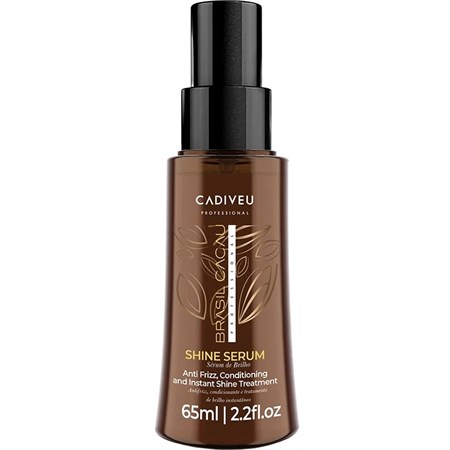 Brasil Cacau Brasil Cacau Cadiveu Shine Serum 65ml Siero Anticrespo Illuminante in Leave-In