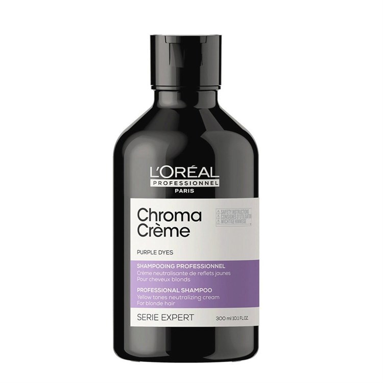 L'Oreal L'Oreal Chroma Crème Shampoo anti-giallo per capelli biondi 300ml