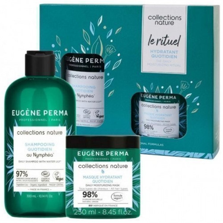 Eugène Perma Eugène Perma Collections Nature Cofanetto Rituel Shampoo & Masque Hydratant Quotidien