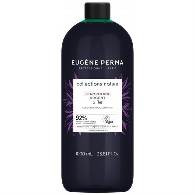 Eugène Perma Eugène Perma Collections Nature Shampoo Argent à l'Iris 1000ml - Shampoo Anti Giallo