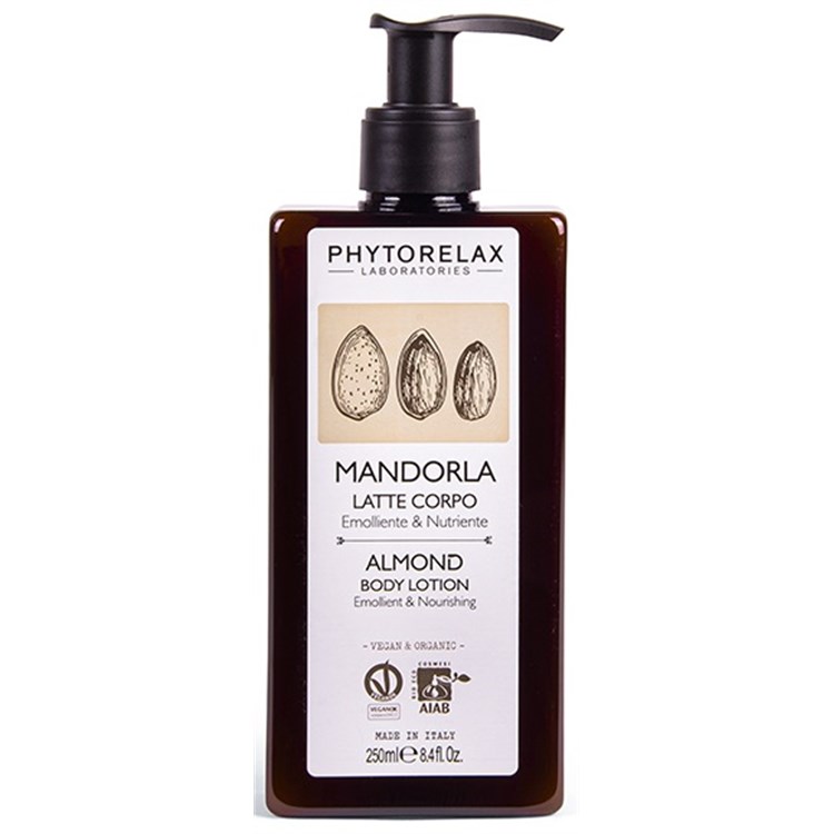 Phytorelax Phytorelax Latte Corpo Emolliente e Nutriente Naturale Mandorla 250ml Phytorelax