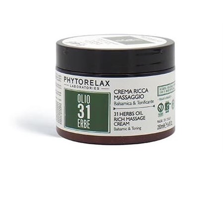 Phytorelax Phytorelax Crema Massaggio Tonificante Olio 31 erbe 250 ml in Corpo