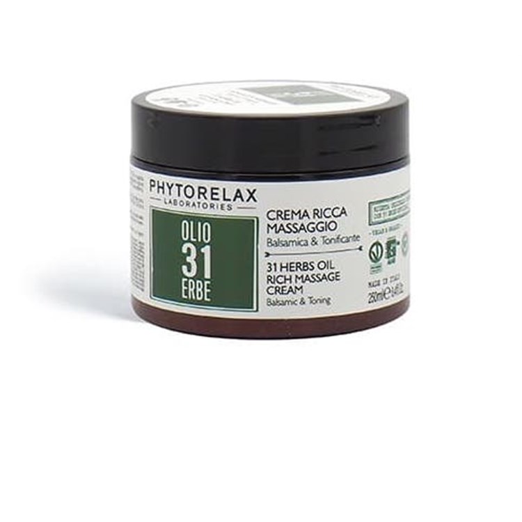 Phytorelax Phytorelax Crema Massaggio Tonificante Olio 31 erbe 250 ml
