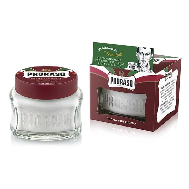 PRORASO PRORASO Crema Pre Barba per Barbe Dure 100ml