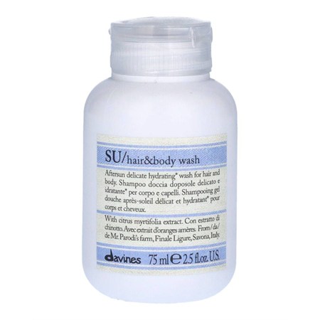 davines su hairebody wash 75ml