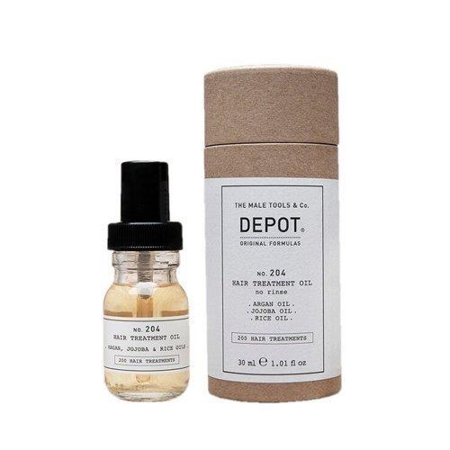 Depot 204 Hair Treatment Oil 30ml Capelli Uomo