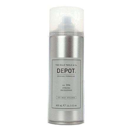 Depot Depot 306 Strong Hairspray 400ml - Lacca Volumizzante a Fissaggio Forte in Capelli Uomo